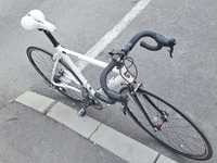 Bicicleta Cursiera Carbon + Aluminiu 7005