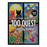 100 Quest, Carte de Colorat pe Numere, Relaxare si Distractie