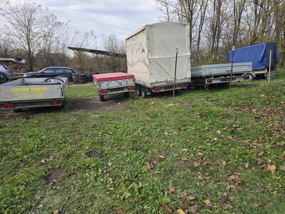 Vand remorci de la 750kg-3000kg aduse din Germania