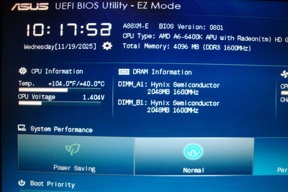 Kit AMD A6 6400k 3.9 Ghz Placa de baza Asus FM2+ vga dvi hdmi 4gb ddr3