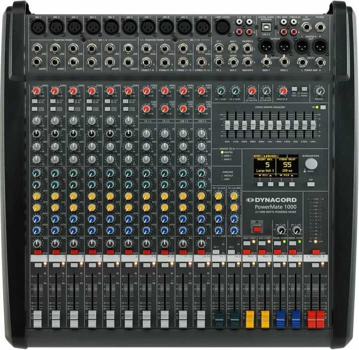 Audio mixer Dynacord PowerMate 1000-3 2X1000W (CLONE)
