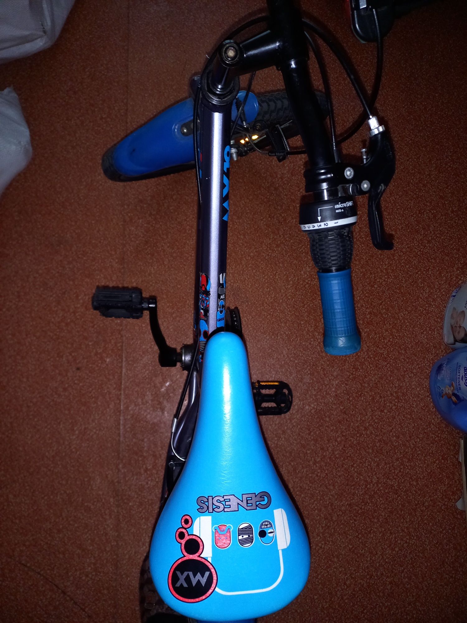 Детско синьо колело