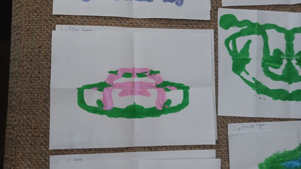 Рисунки които един чип е от бои а пък другият и е ме от моливи