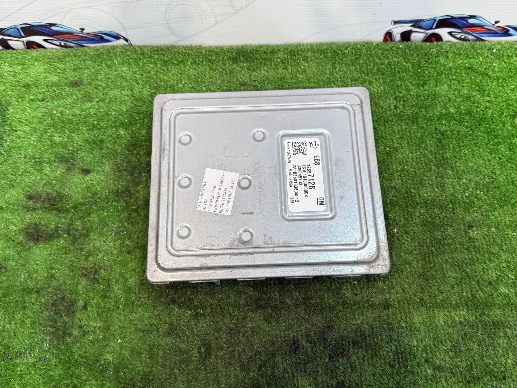 CALCULATOR MOTOR ECU OPEL ASTRA K 1.4 BENZINA 2019 COD OEM 12697128 2015-2021