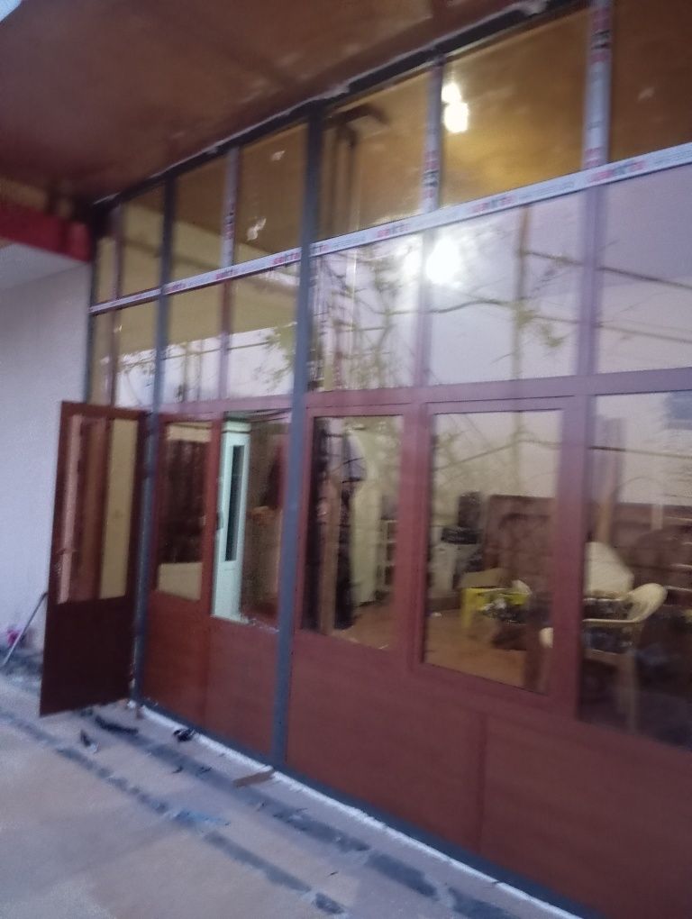Akfa eshik veranda vitrashlar yasaberiladi