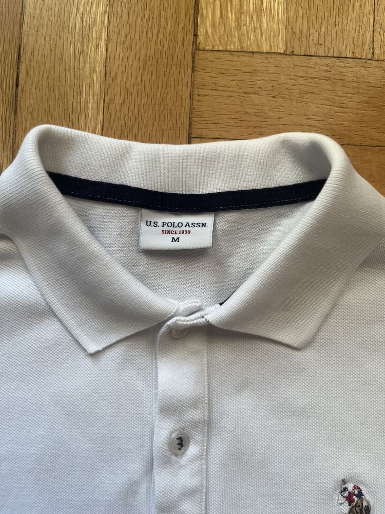 Тениска с яка U.S Polo