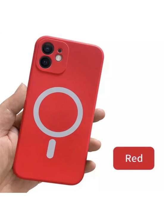 Iphone 11/12/13/PRO/MAX Husa TPU 0.25mm Interior Fin Incarcare Magsafe