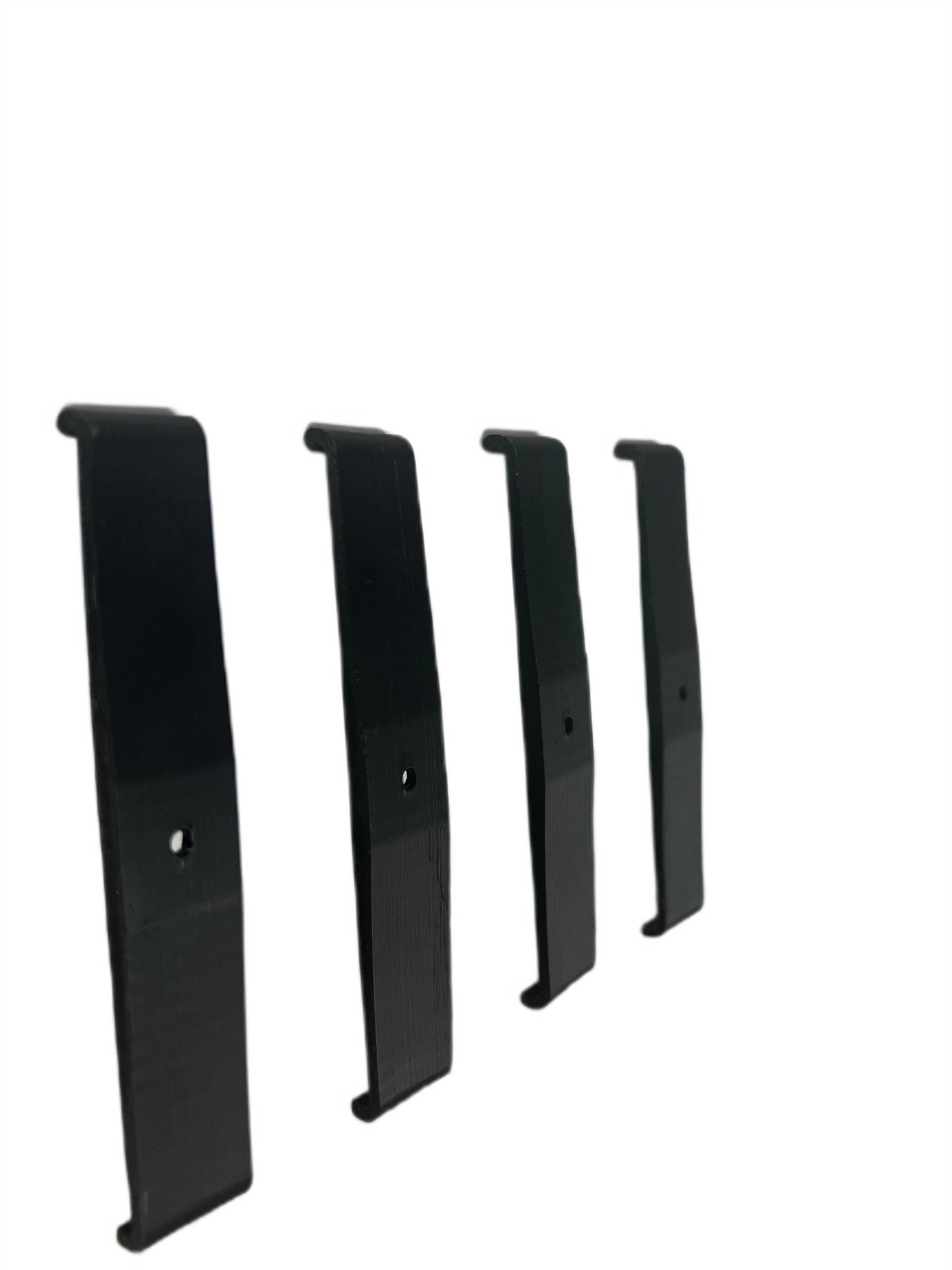 Set suport placute numar inmatriculare Ultra Slim - 4 buc (fata+spate)