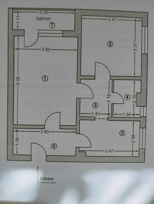 Apartament de vânzare