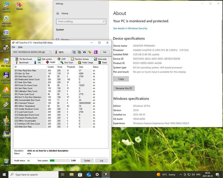 PC Office i3 (win 10)