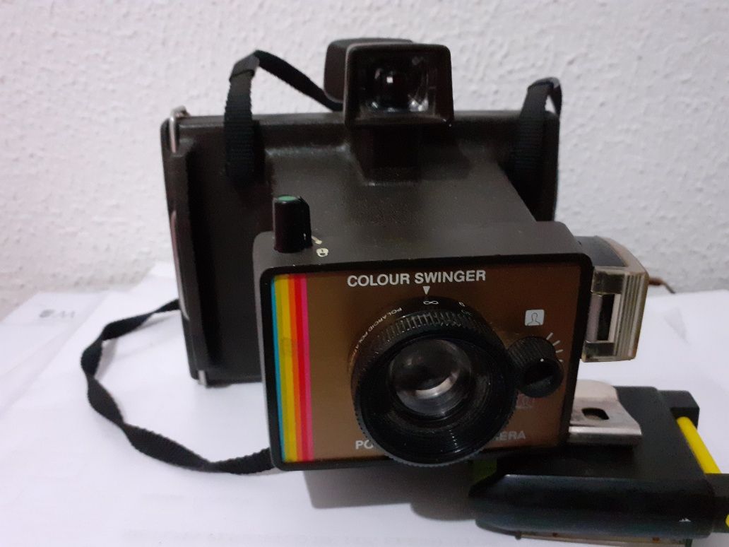 Aparat foto vintage Canon Prima zoom 76 siPolaroid  Camera de colectie