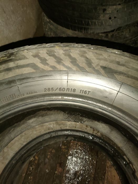 Продам авто шины бу YOHAMA 285/60/18 зимний