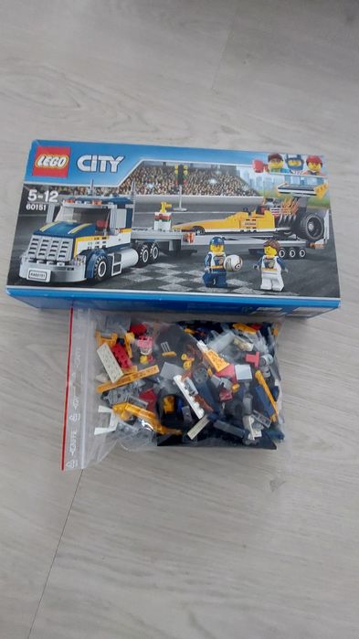 Lego city 60151 Transportor de dragster