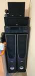 boxe podea cu statie si bluetooth