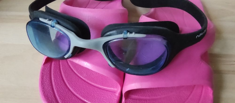 set ochelari înot+papucei 32/. 20 lei