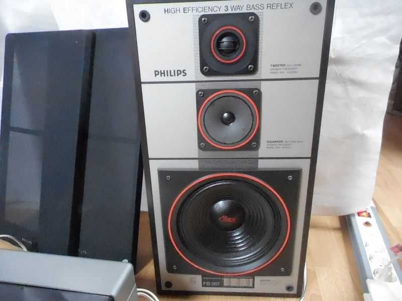 Philips SX6987 = combina HIFI - radio, casetofon, picup, boxe, manual