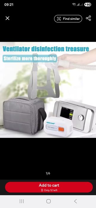 Igienizare aparate CPAP