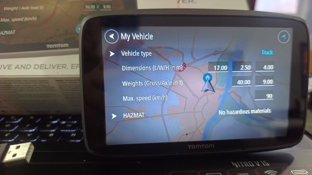 Tomtom Go Professional 6250 cu sim