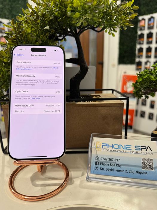 iPhone 16 Pro 128Gb 95%- Din magazin,cu garantie!