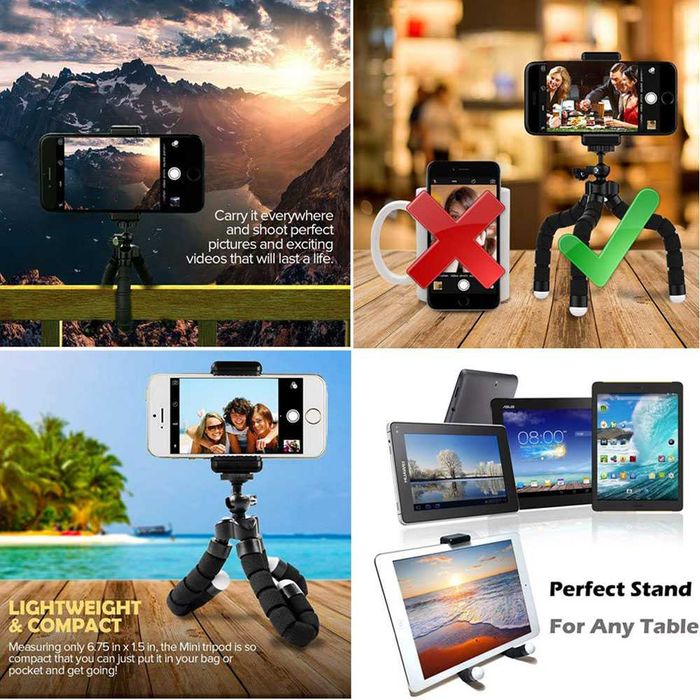 селфи стик-стойка за телефон+дистанционно-Държач за Iphone Samsung