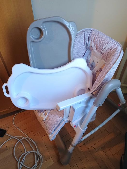 Столче за хранене Lorelli - Gusto, Beige Daisy