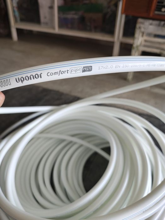 Țeavă Uponor comfort 17x2 încălzire în pardoseala