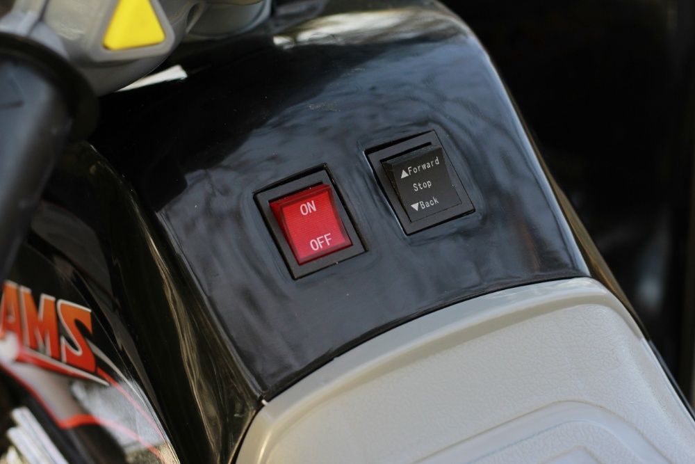 Mini ATV electric pentru copii Kinderauto JS007 2x35W 12V #Black