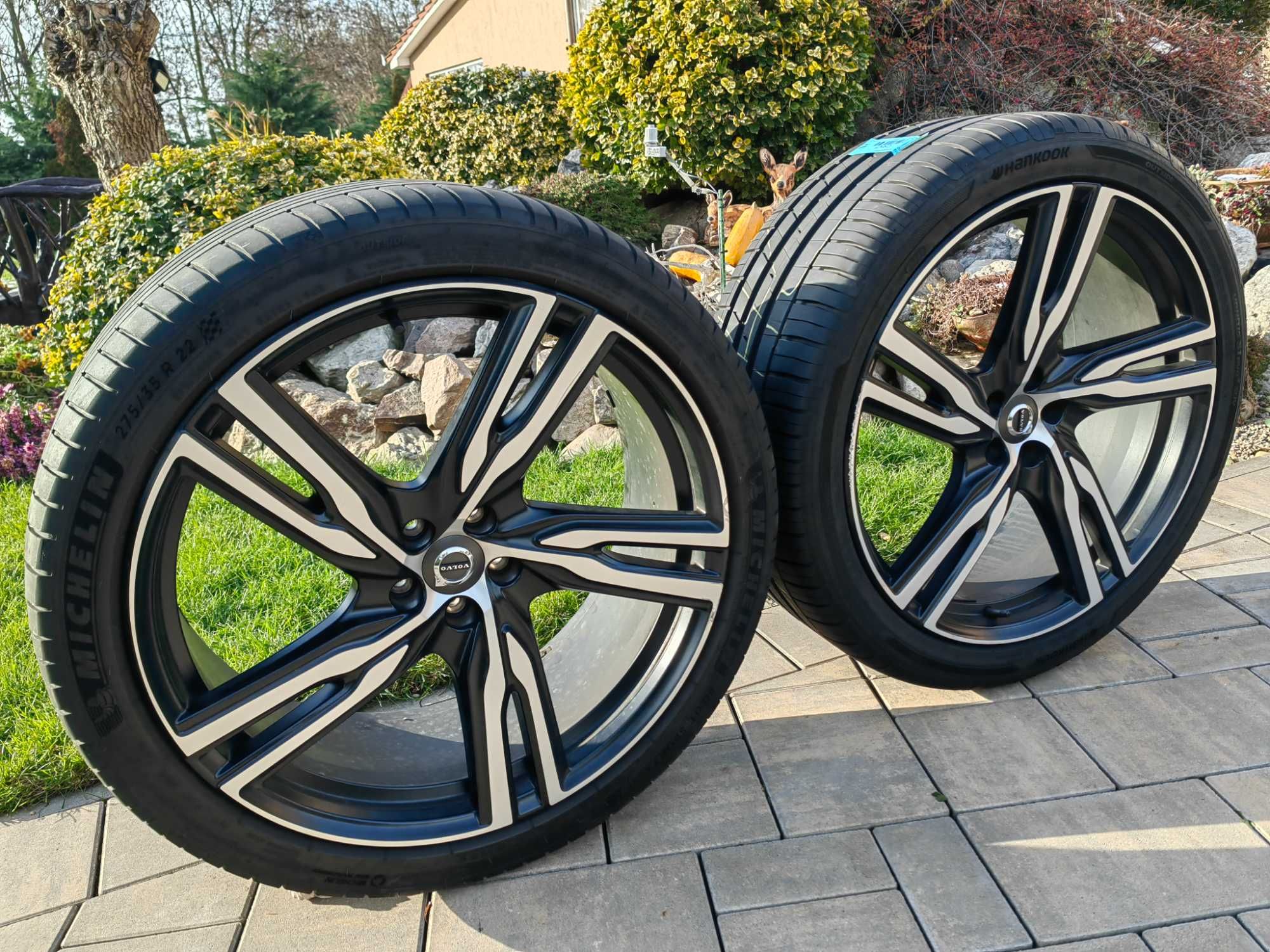 Vand 4 jante ORIGINALE VOLVO R design XC90, XC60