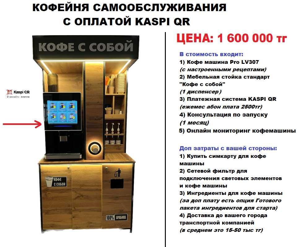 Новая кофейня самообслуживания