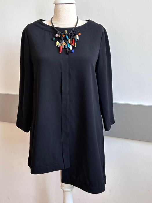 Stefanel разкошна асиметрия туника от хубава плътна материя