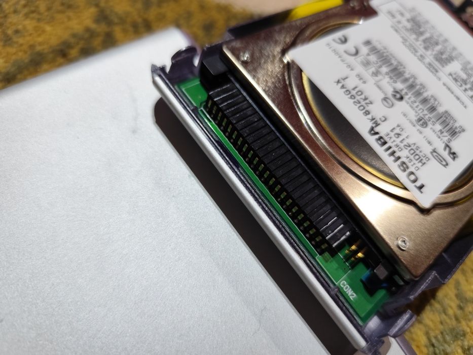 HDD extern enclosure IDE 80Gb Toshiba