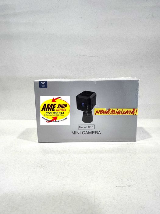 Cameră mini camera Q18, NOUĂ/Sigilată!