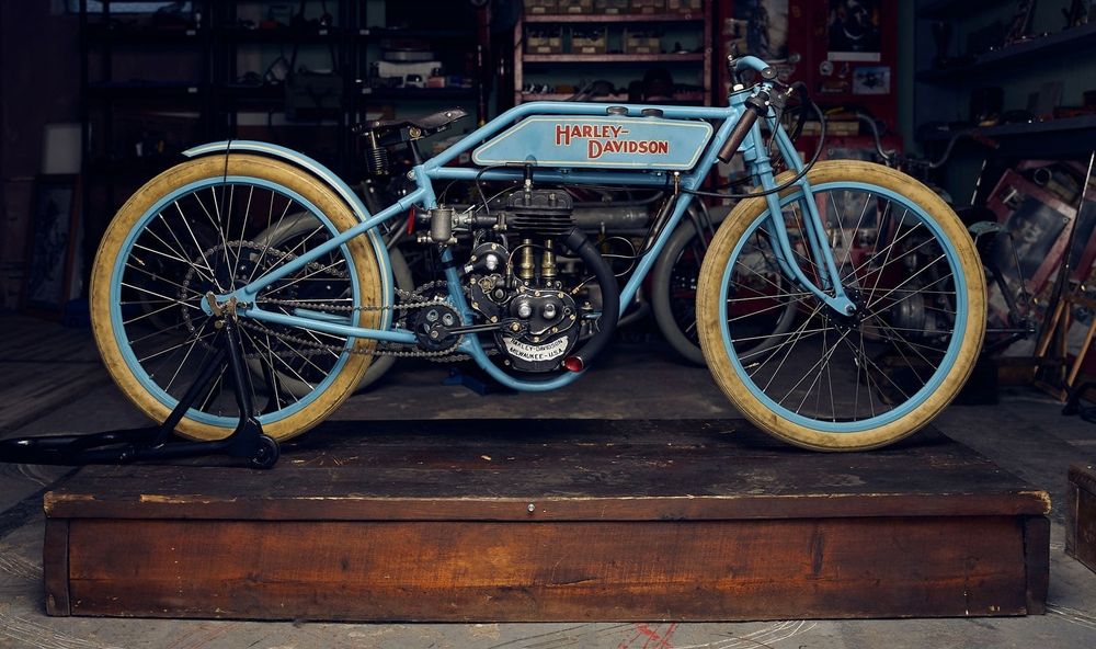 Harley Davidson Vintage Custom Boardtracker 1920