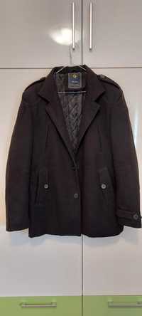 Мъжко черно палто