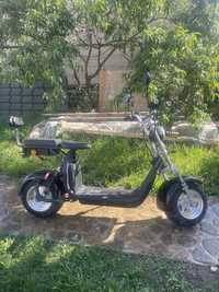 Scuter Electric Harley 45 km/h 20ah 60v in stare foarte buna