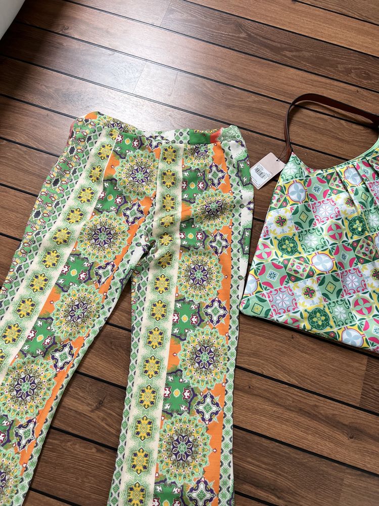 Set Pantaloni + Geanta