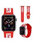 Supreme Curea Apple watch 44mm 45 mm 49mm iWatch series 8 se 6 7 Ultra