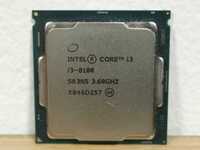 Процесор Intel i3-8100, socket 1151, Coffee Lake с гаранция