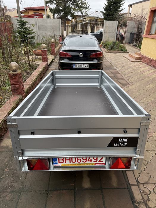 Remorca  750  kg basculabila noua