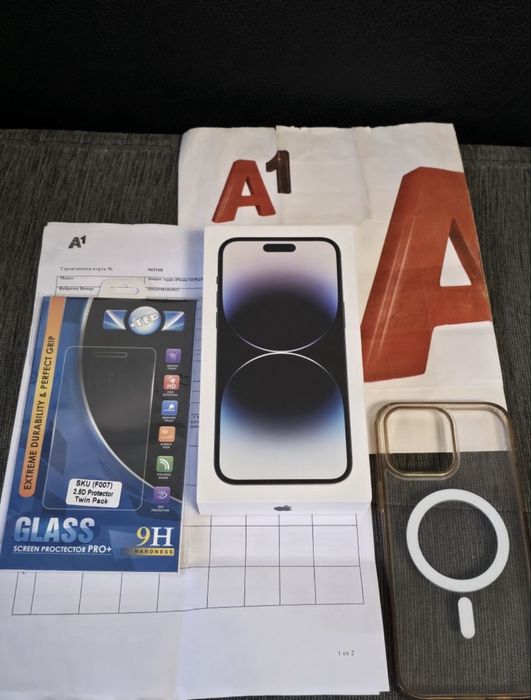 512GB iPhone 14 Pro Max A1 Документи 2024г. Space Black / Черен