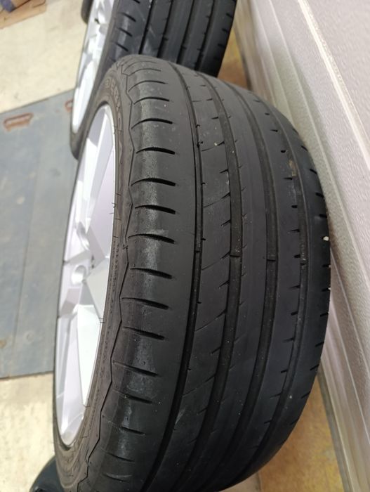 Джанти с гуми 18 5х112  Шкода Skoda