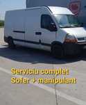 Transport bagaje, mobilă, electrocasnice, duba, manipulare inclusă
