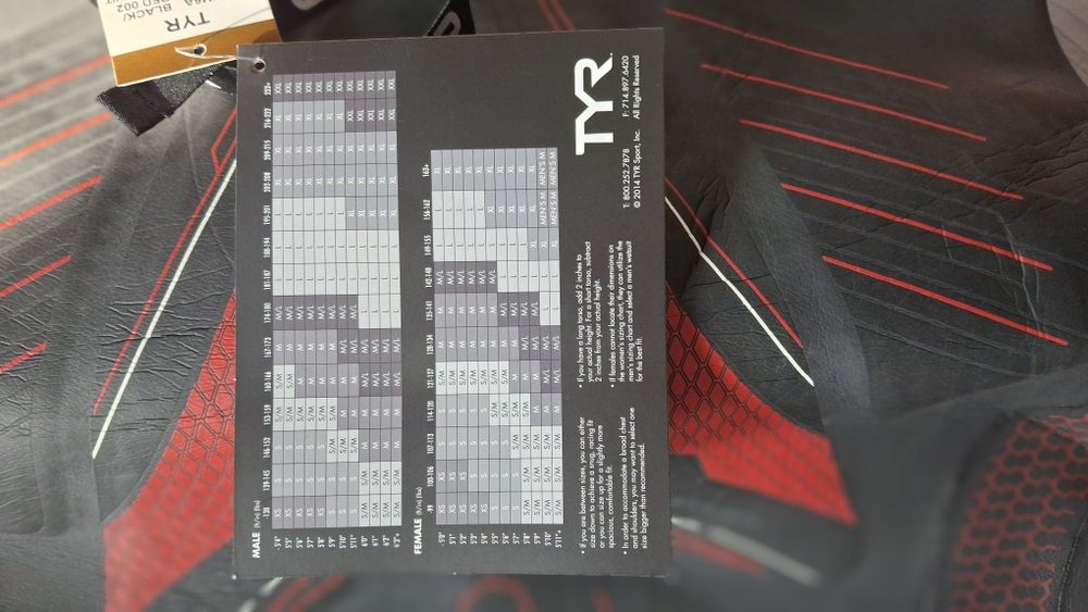 Wetsuit Tyr Hurricane cat.5