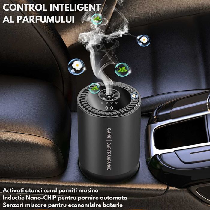 Aparat odorizant auto, casa, birou, Portabil cu acumulator 500mAh