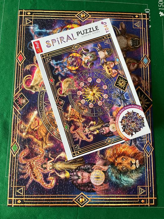 Puzzle Spiral Zodiac Signs 1040 piece Trefl