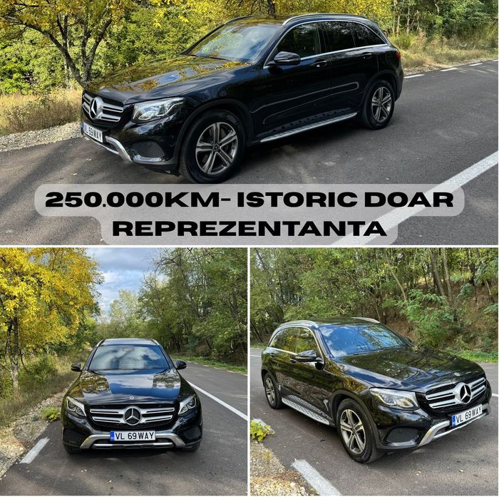 Mercedes-Benz GLC istoric doar reprezentanta, 250.000 km