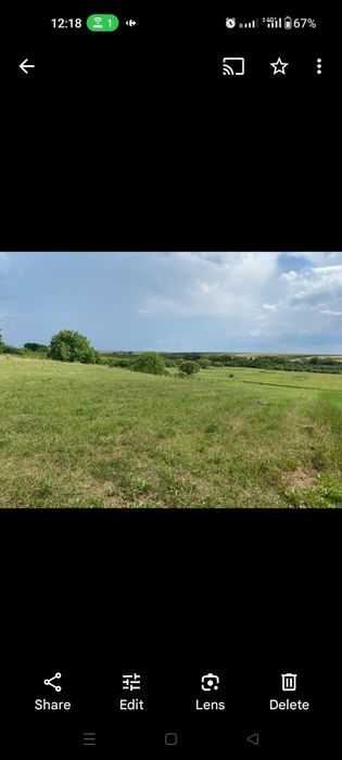 Teren  de vânzare lîngă lacul Miersig