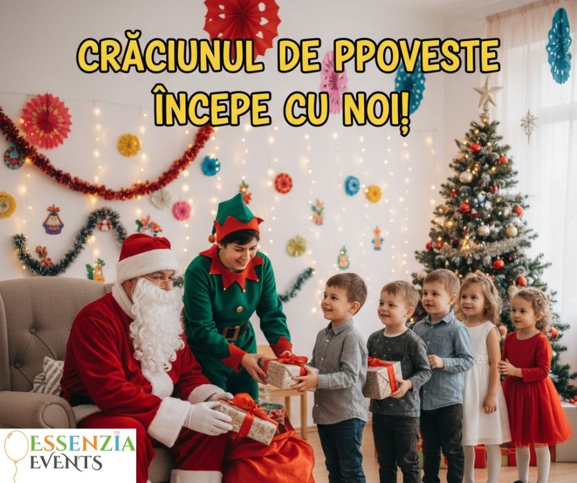 Moș Crăciun de poveste de închiriat