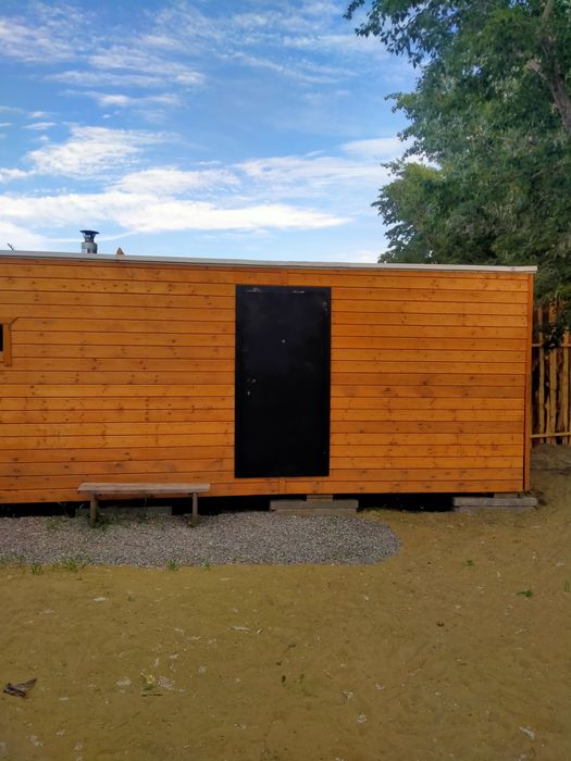 Баня на дровах,с беседкой