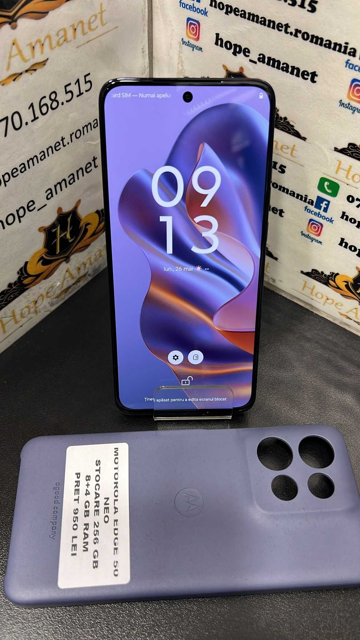 Hope Amanet P3 Motorola Edge 50 Neo  256GB